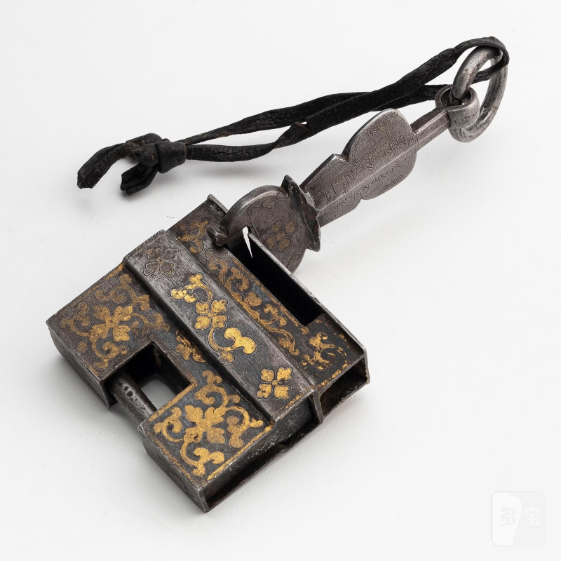 A Tibetan lock for a chest, - 图4